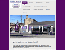 Tablet Screenshot of confortech.fr